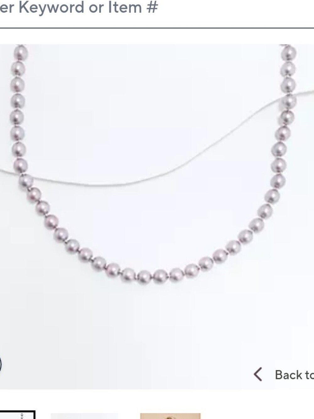 Attitudes by Renee Simulated Pearl Necklace